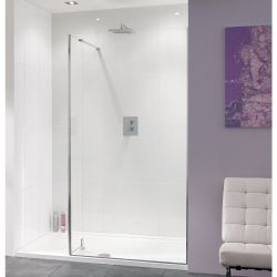 Lakes Coastline Nice Walk-In 8mm Shower Panel 800mm x 2000mm 