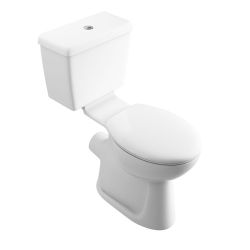 Lecico Comfort High WC Suite with Pushbutton Cistern & Seat