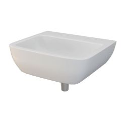 Lecico Portsmouth 50cm 2 Tap Hole Wall Hung Basin