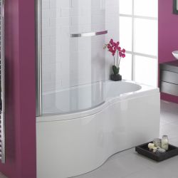 Logan Scott Remy End Bath Panel For P Shape Bath 700mm - White