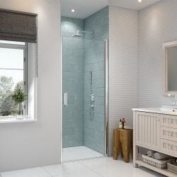 Merlyn 8 Series Frameless Pivot Shower Door 760mm
