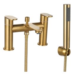 Niagara Albury Bath Shower Mixer - Brushed Brass