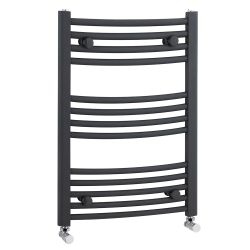 Nuie Anthracite Curved 700 x 500mm Ladder Rail