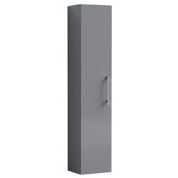 Nuie Arno 300mm Wall Hung Tall Unit - Satin Grey