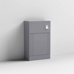 Nuie Deco 500mm Toilet Unit - Satin Grey