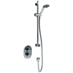 Inta Plus Concealed Thermostatic Shower with Sliding Rail Kit