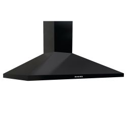 Prima 60cm Wall Mounted Chimney Cooker Hood PRCH021 - Black
