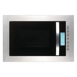 Prima Built In Frameless Microwave & Grill LCTM251 - Stainless Steel