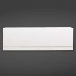 RAK 1800mm MDF Front Bath Panel - High Gloss White
