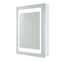RAK Aphrodite 500mm x 700mm Touch Sensor 1 Door LED Mirrored Cabinet with Shaver Socket