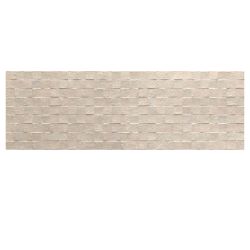 RAK Cumbria Ivory Matt Cubic Decor Wall Tiles 300mm x 600mm