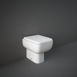 RAK Series 600 Back To Wall Rimless Toilet - White