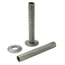 Roma 18mm x 130mm Pipe Sleeves - Pewter