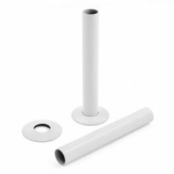 Roma 18mm x 130mm Pipe Sleeves - White