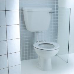 Lecico Low Level 35cm Infant School Toilet Pan & Seat