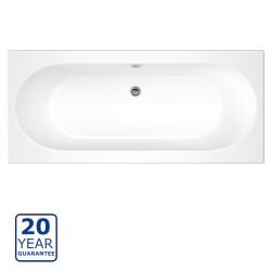 Serene Charlotte Luxury Double Ended 1600mm x 750mm 0TH Bath