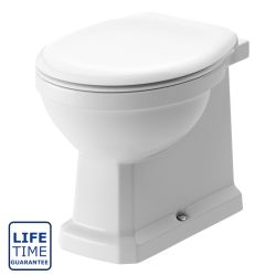 Serene Florence Back to Wall Toilet & Standard Soft Close Seat