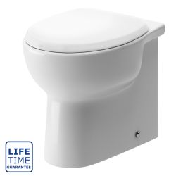 Serene Toulouse Back To Wall Toilet & Soft Close Seat