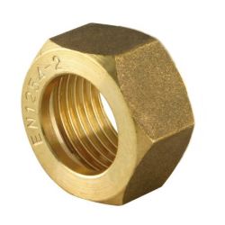 Brass Compression Spare Nut 8mm