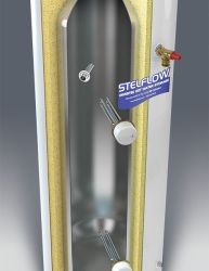 RM Stelflow 210 Litre Direct Unvented Stainless Steel Cylinder