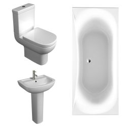 Kartell Studio Bathroom Suite with Double Ended Bath