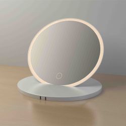 Sycamore Lorraine 155mm Portable LED Vanity Mirror - Rechargeable Battery
