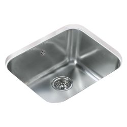 Teka Plus Stainless Steel Undermount Sink with 1 Bowl & Waste Kit 530mm BE 50.40