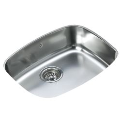 Teka Stainless Steel Undermount Sink with 1 Bowl & Waste Kit 522mm BE 50 40