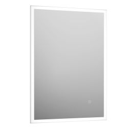 Tissino Angelo Touch Sensor 4 Strip LED Mirror with Shaver Socket 600mm x 700mm