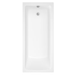 Tissino Lorenzo Standard Single Ended Bath 1600mm x 700mm - White