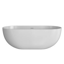 Tissino Tanaro Acrylic Freestanding Bath 1680mm x 780mm - White