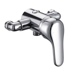 Roma Lever Shower Valve for Concealed Installation with Outlet Elbow and Slider Rail Kit