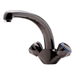 Tre Mercati Marco Brown Mocca 1 Tap Hole Sink Mixer