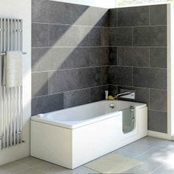 Trojan Bathe Easy Cascade 1500mm x 700mm Easy Access Bath - Right Hand