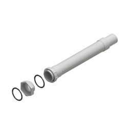 Universal Concealed 800mm Flexible Flush Pipe