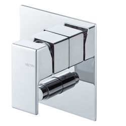 Vema Lys Two Outlet Concealed Shower Mixer with Diverter - Chrome