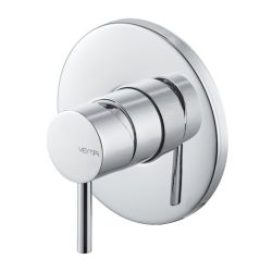 Vema Maira Single Outlet Concealed Shower Mixer - Chrome