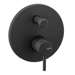 Vema Maira Two Outlet Concealed Shower Mixer with Diverter - Matt Black