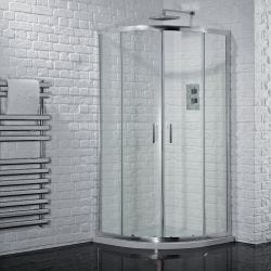 Aquadart Venturi 6 Double Door Quadrant Shower Enclosure 1000mm x 800mm
