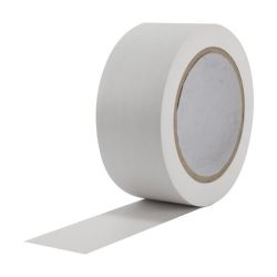 White PVC Tape 50mm x 33m Roll