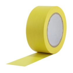 Yellow PVC Tape 50mm x 33m Roll