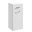 Nuie Mayford 350mm Laundry Basket 300mm Deep - Gloss White