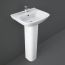 RAK Origin 45cm Basin 1 Tap-Hole and Full Pedestal