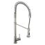 Abode Stalto Professional Single Lever Pull Out Monobloc Sink Mixer - Stainless Steel