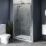 Aqua i 8 Single Sliding Shower Door 1400mm x 1900mm High