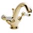 BC Designs Victrion Lever Mono Basin Mixer Tap with Pop Up Waste - Brushed Gold