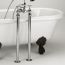 Bristan Free Standing Bath Shroud Covers - Chrome