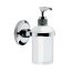 Bristan Solo Wall Mounted Frosted Glass Soap Dispenser