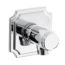 Bristan Traditional Square Wall Outlet - Chrome