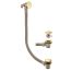 Bath Filler Waste with Overflow 11/2" - Brushed Brass